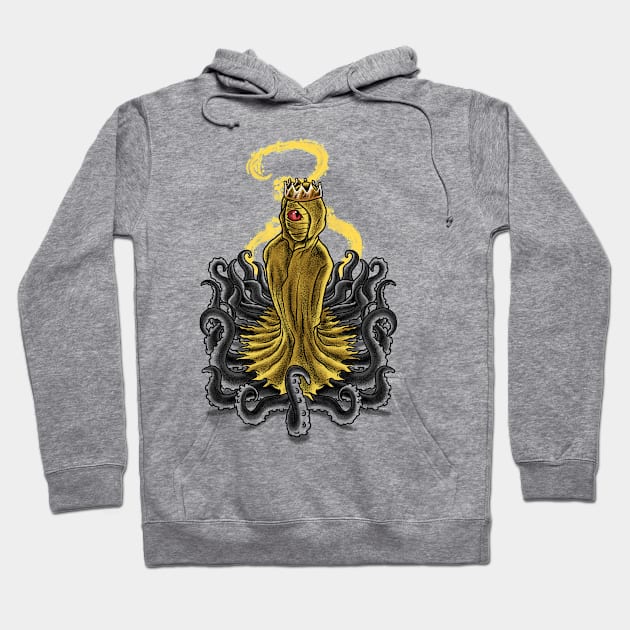 Unleash the Chaos: Hastur The King in Yellow Design Hoodie by Holymayo Tee